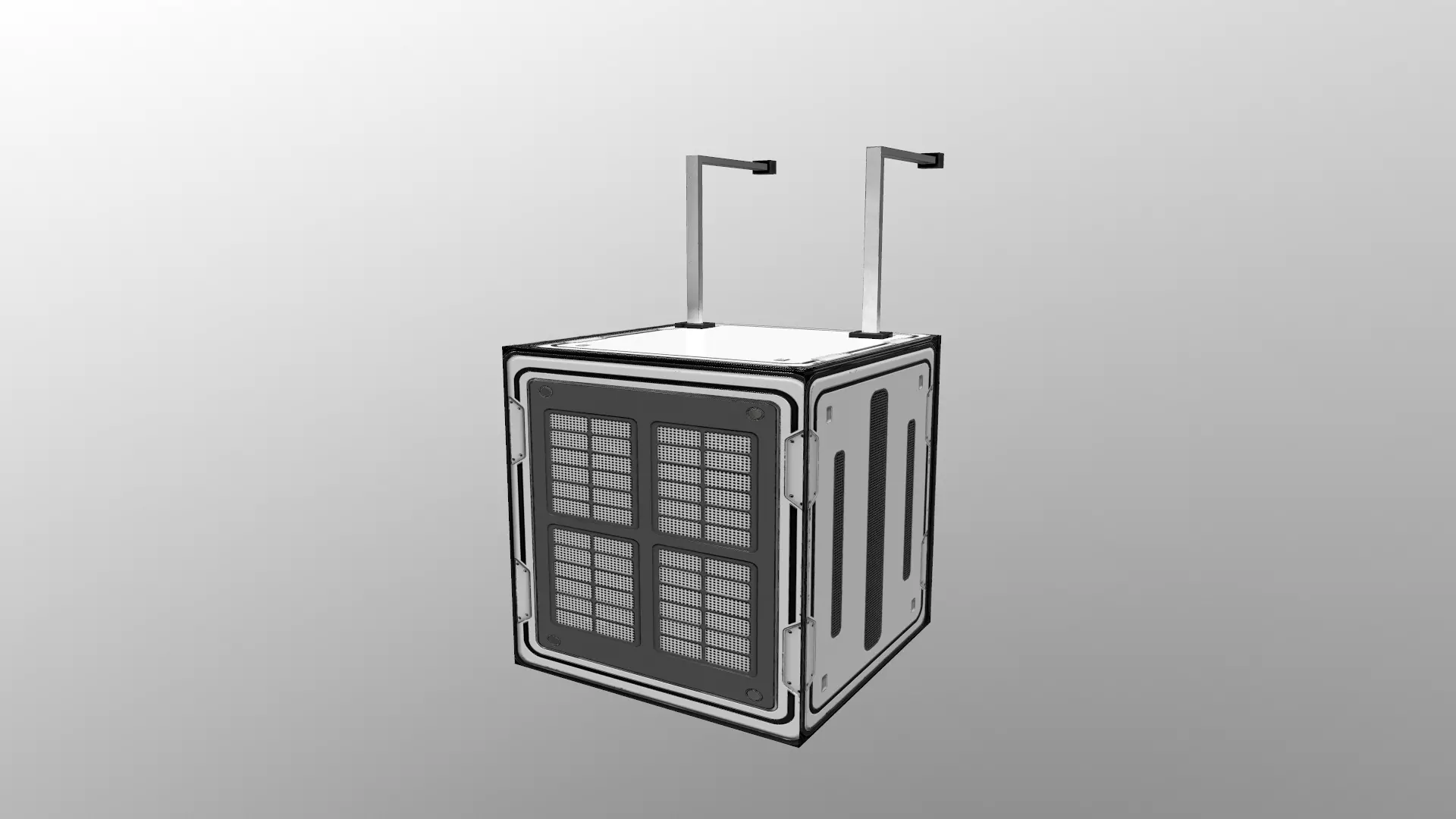 Sci-Fi Panel Free low-poly 3D model