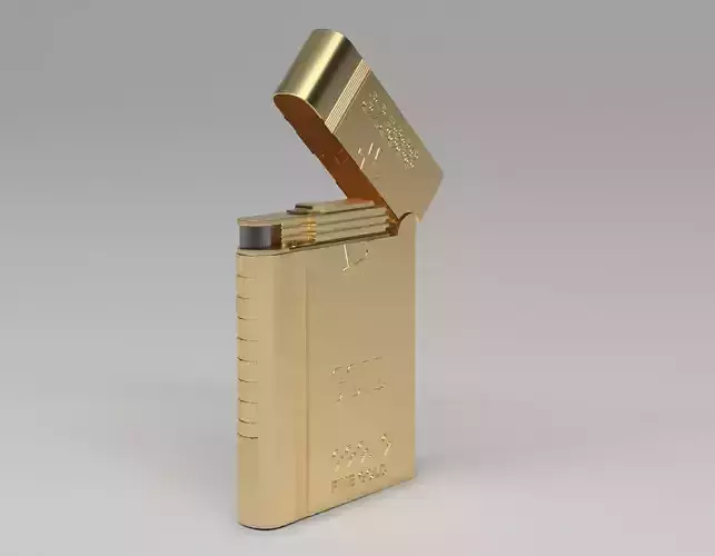 TREND LIGHTER Low-poly 3D model