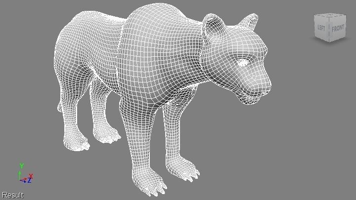 puma 3d lion 3D model_13