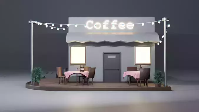 Cafe and terrace