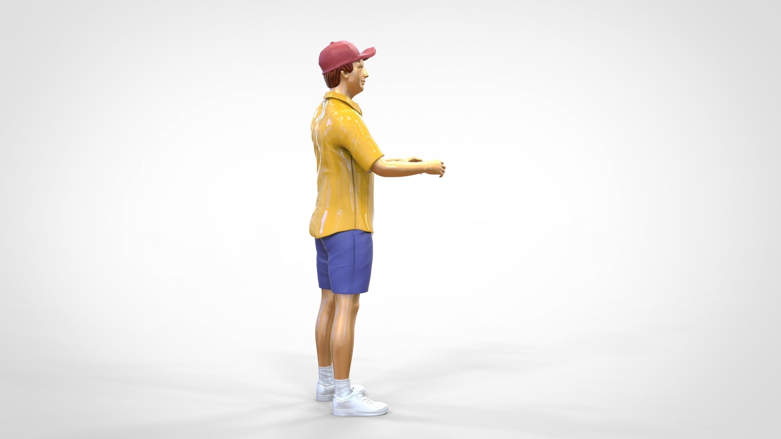 N2 Captain tourist boat 3D print model_26