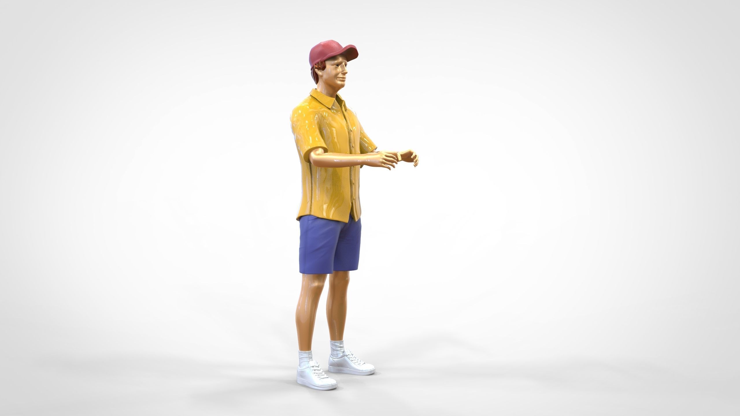 N2 Captain tourist boat 3D print model_31