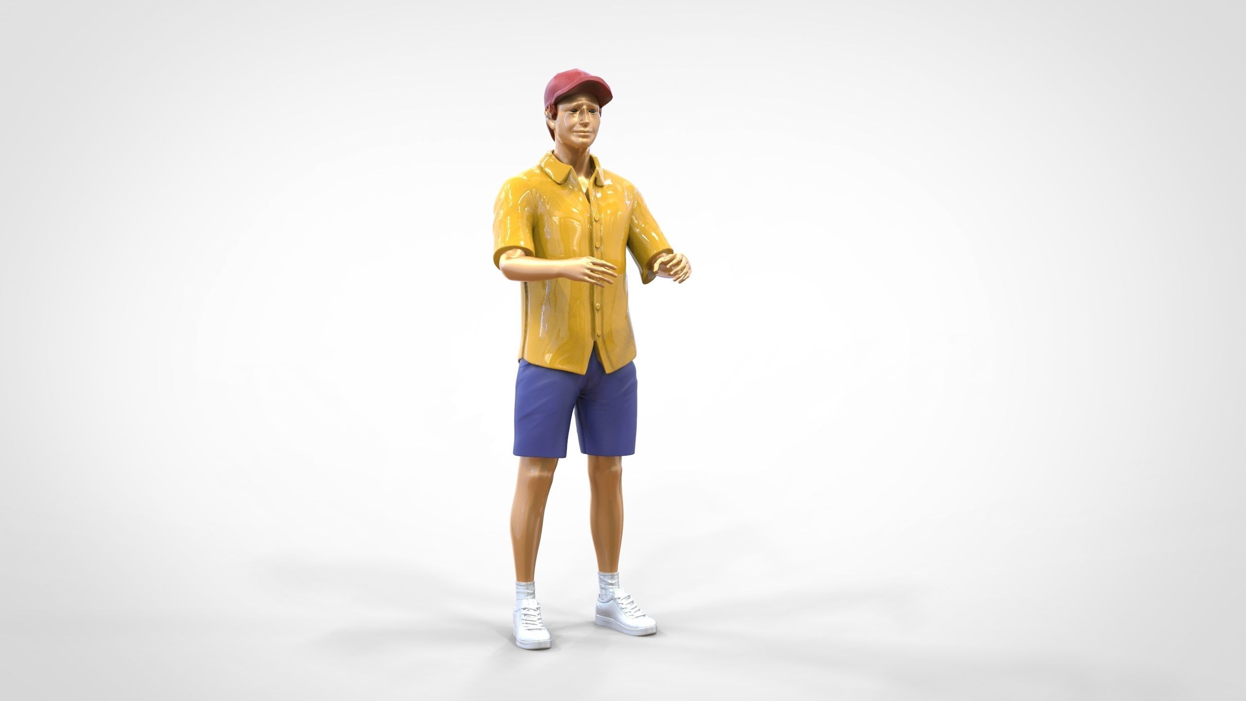 N2 Captain tourist boat 3D print model_34