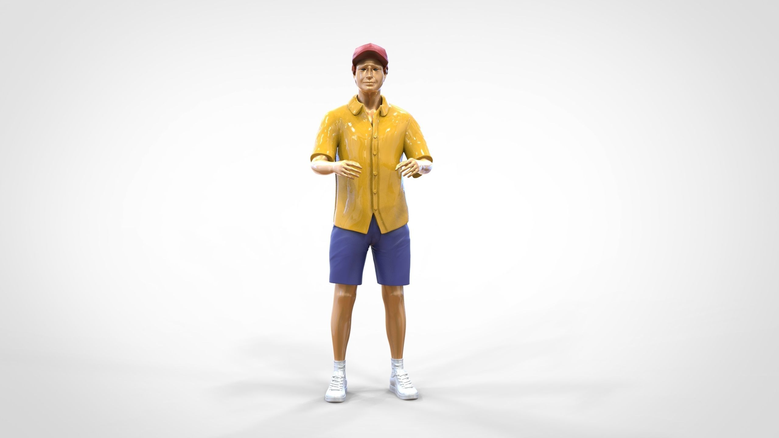 N2 Captain tourist boat 3D print model_36