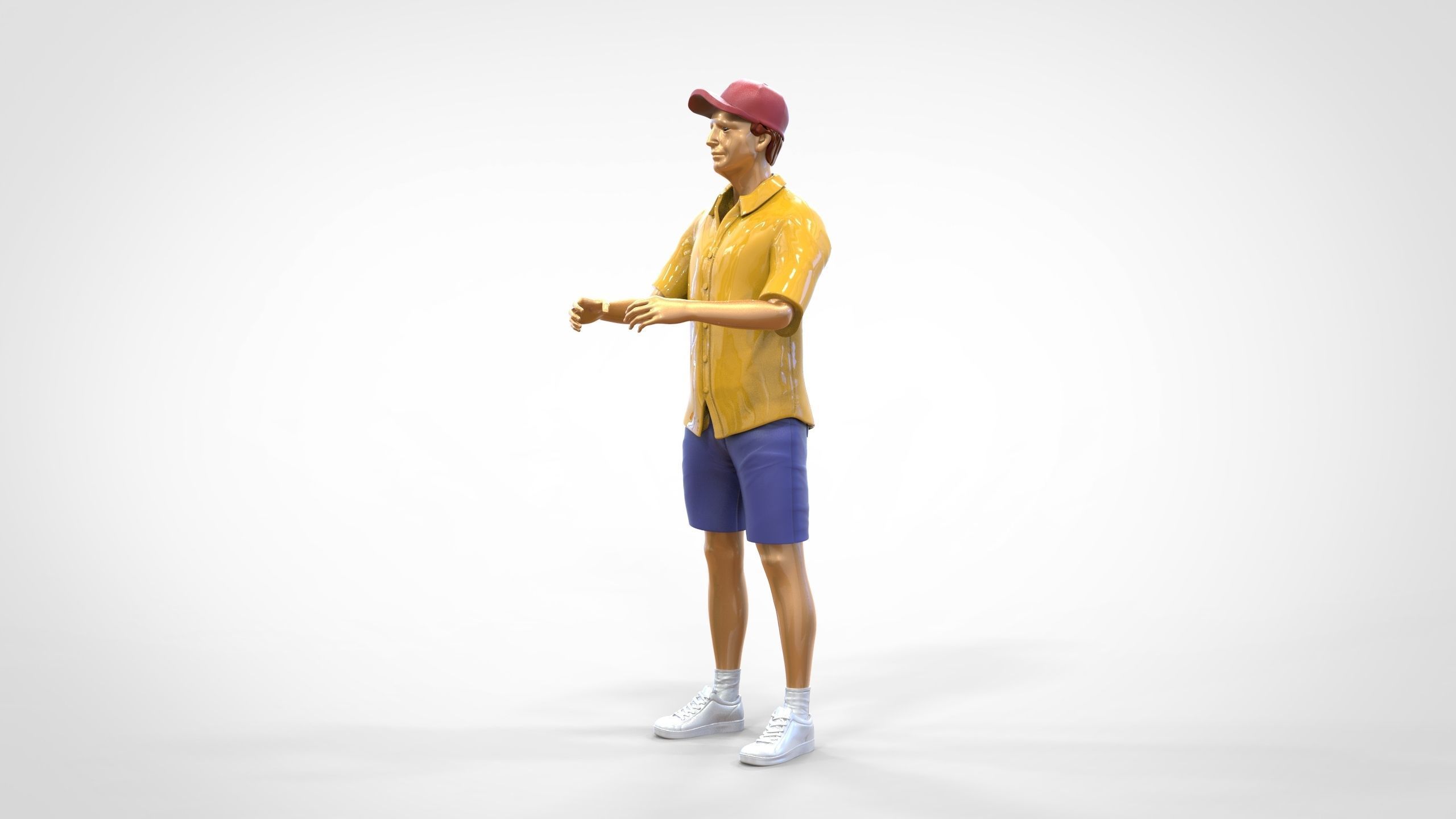 N2 Captain tourist boat 3D print model_6