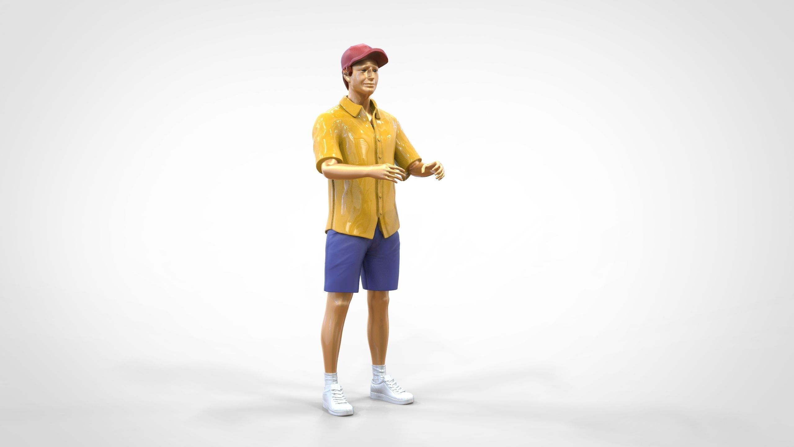 N2 Captain tourist boat 3D print model_33