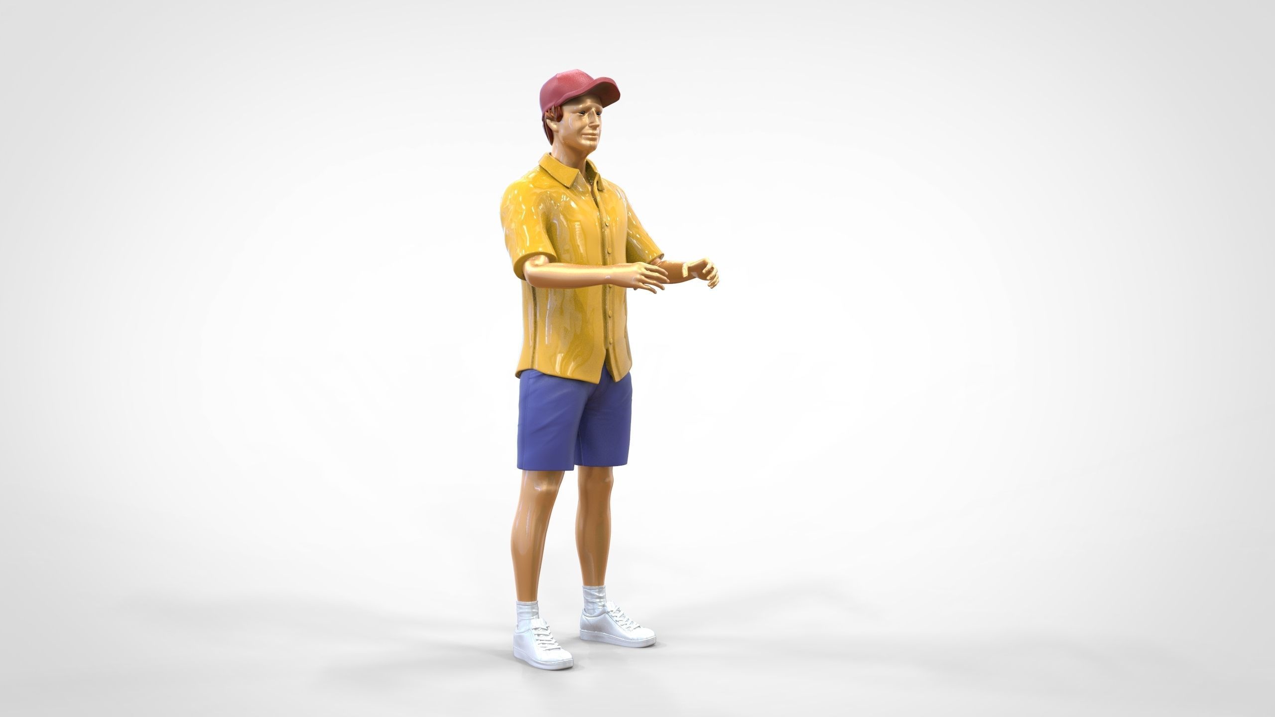 N2 Captain tourist boat 3D print model_32