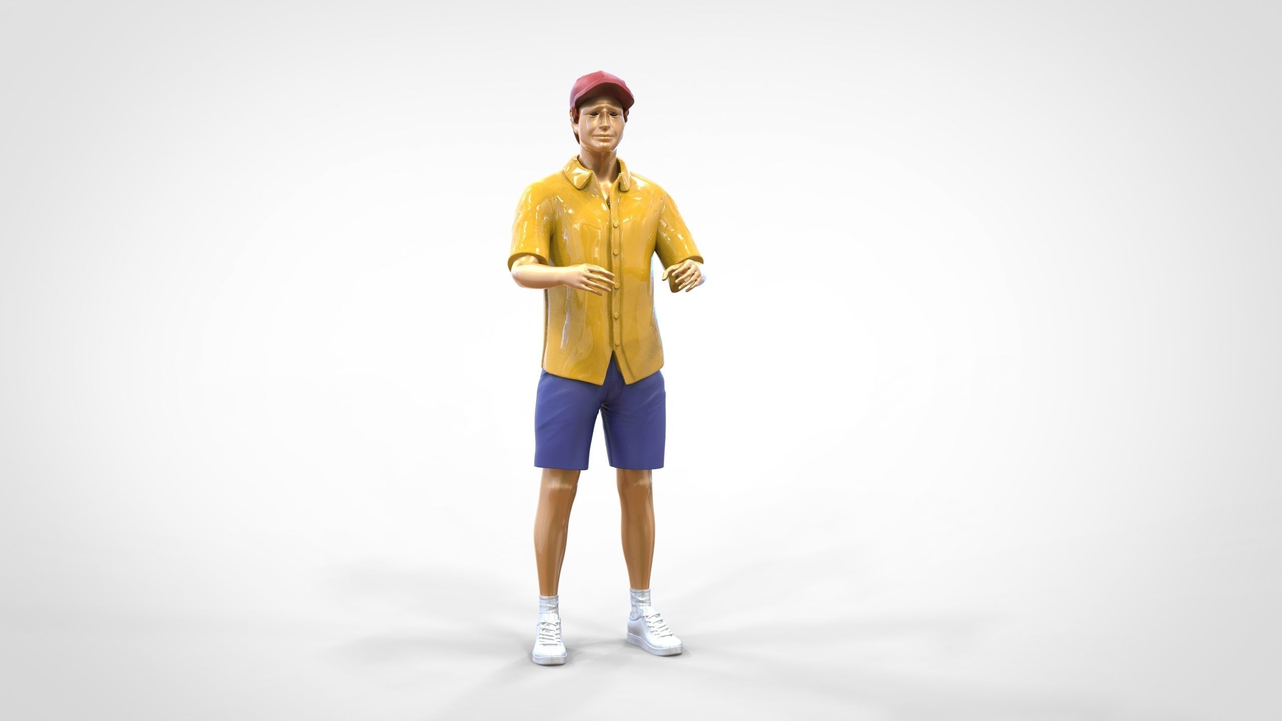 N2 Captain tourist boat 3D print model_35