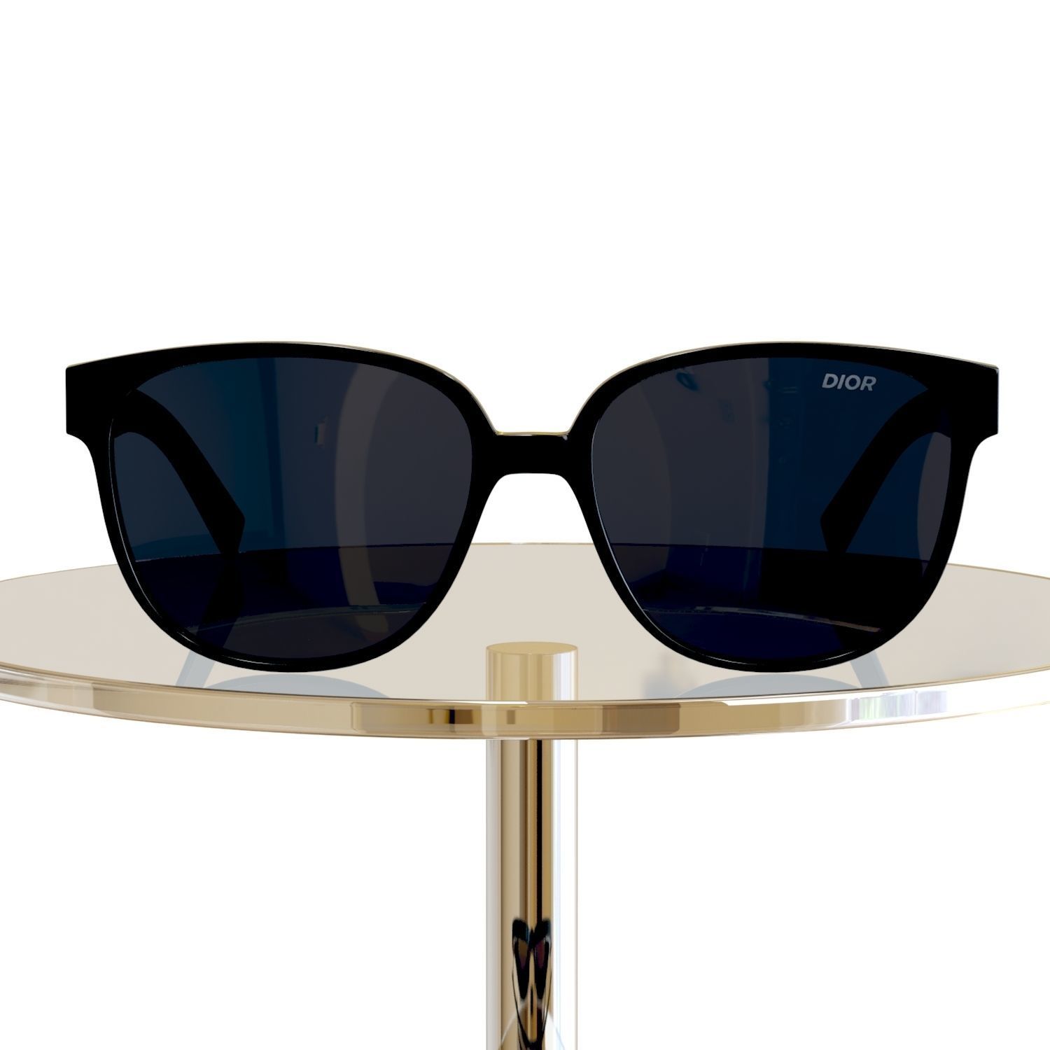 Store Display - Sunglasses - Dior - Flag 1 Black 3D model_5