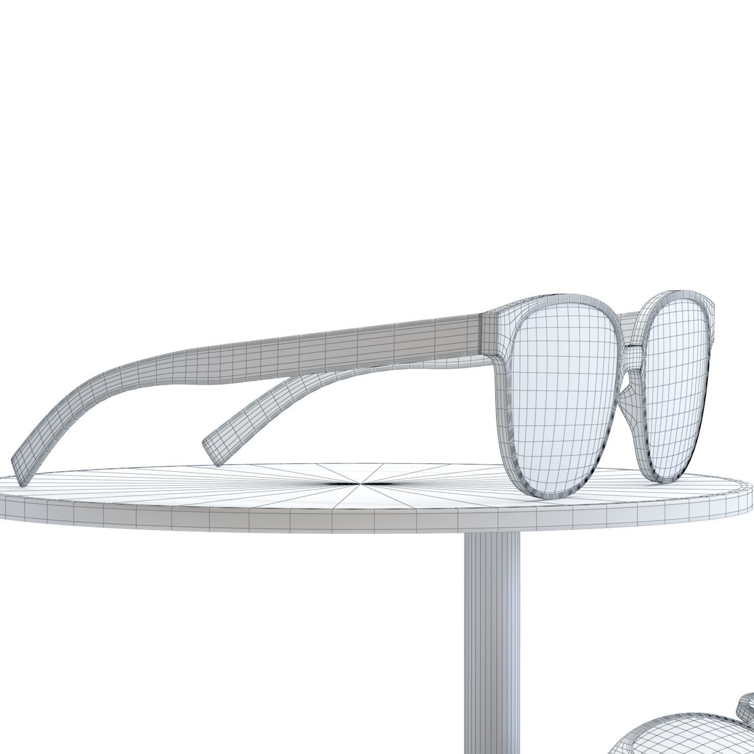 Store Display - Sunglasses - Dior - Flag 1 Black 3D model_9