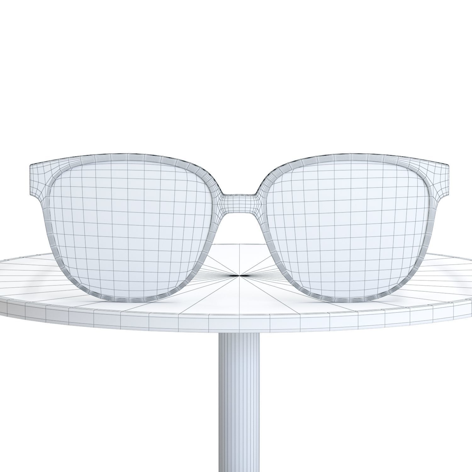 Store Display - Sunglasses - Dior - Flag 1 Black 3D model_11