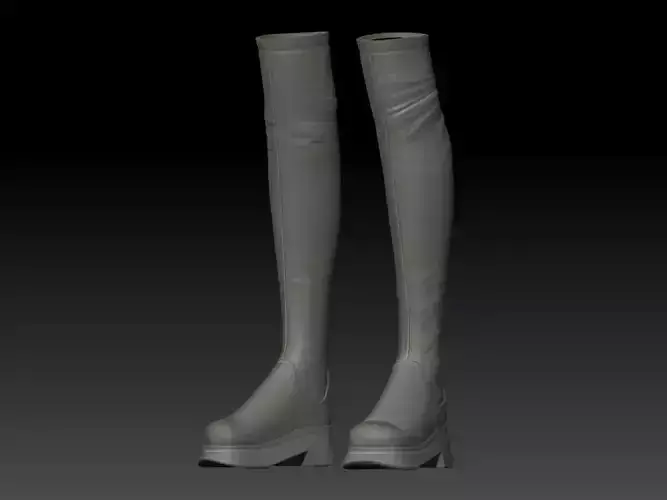 Model of womens boots