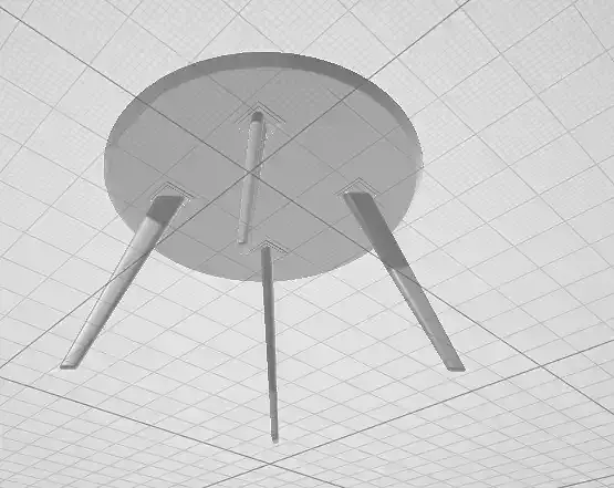 Table and Chair 3d model