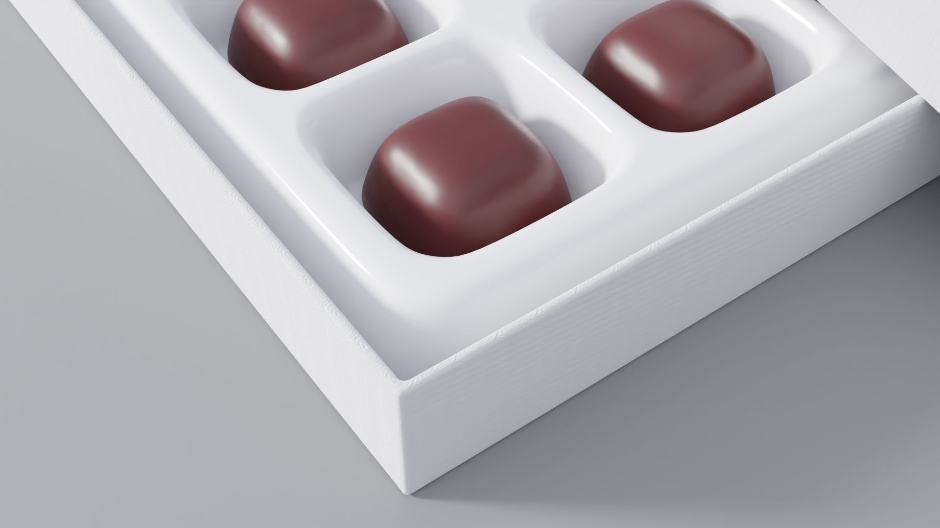 Box of chocolate 3D model_5