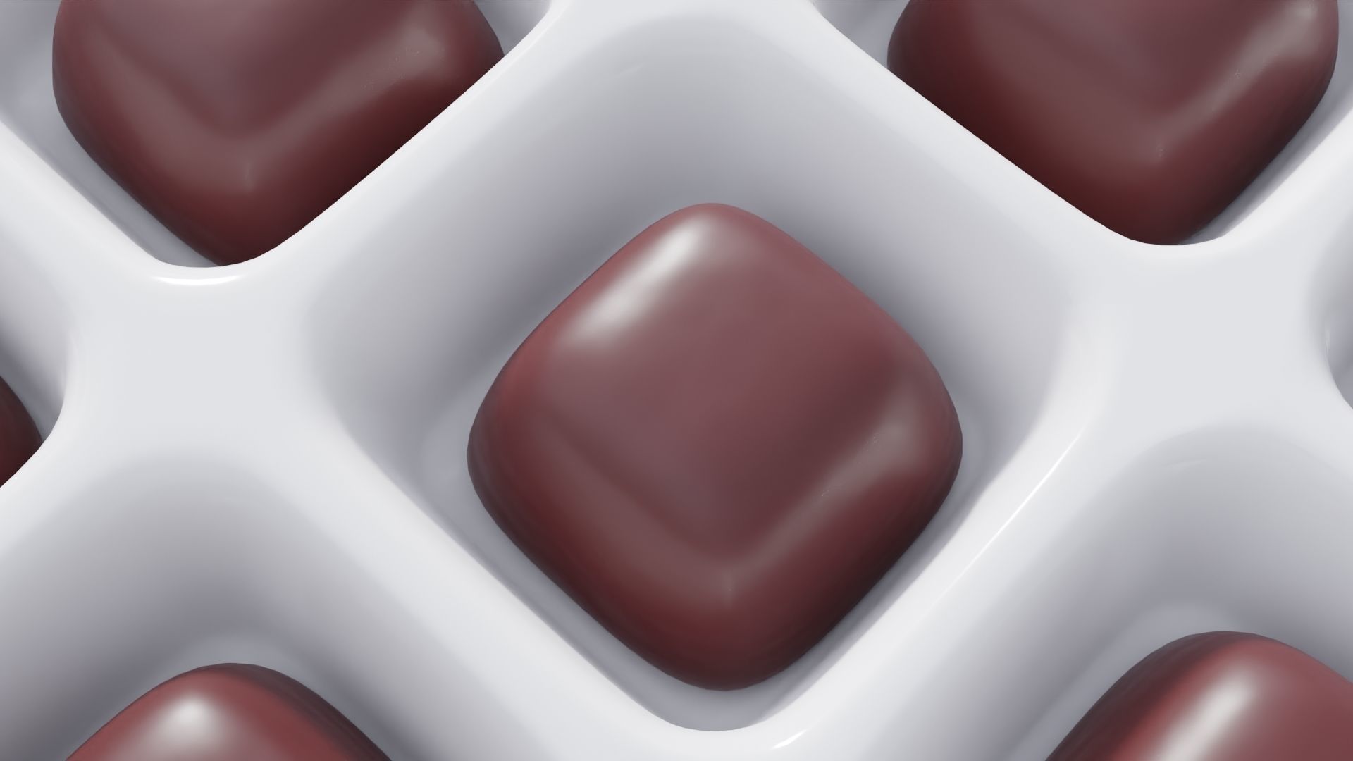 Box of chocolate 3D model_9