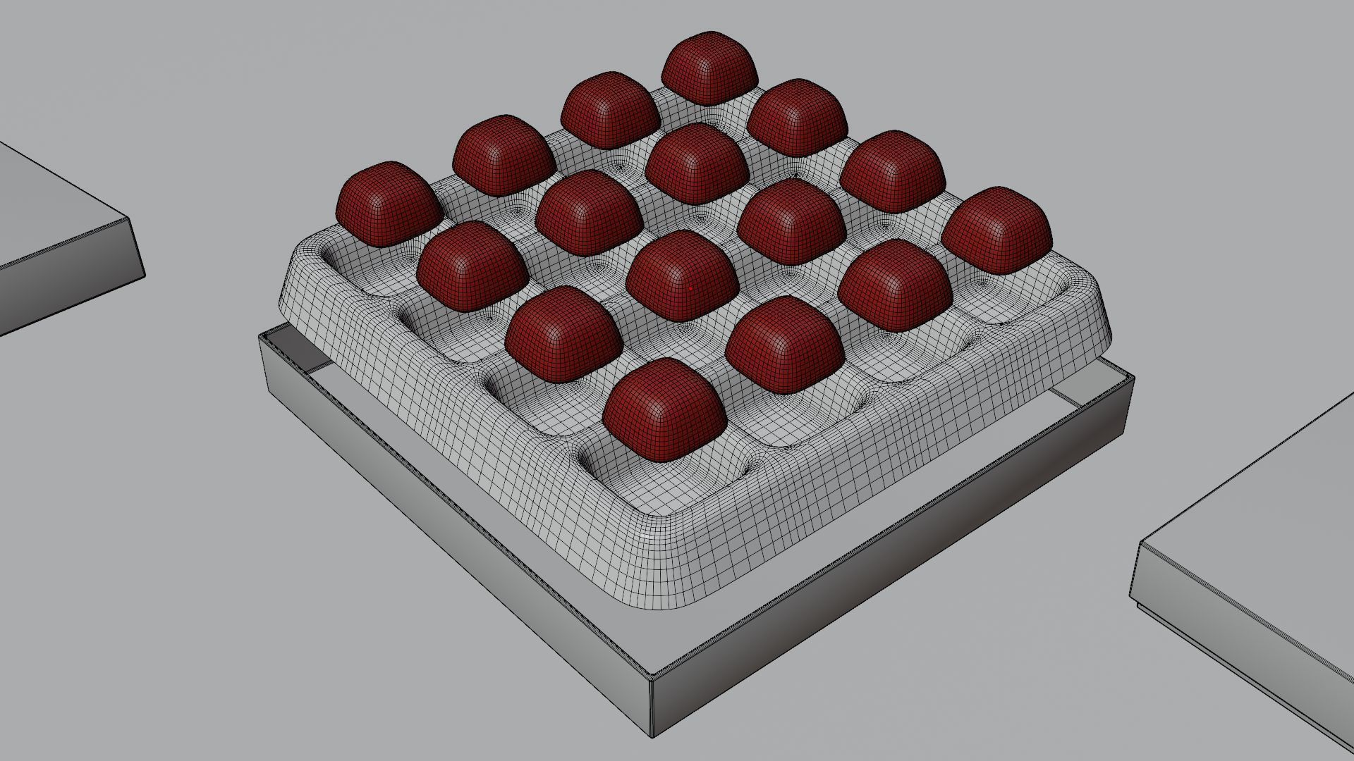 Box of chocolate 3D model_12