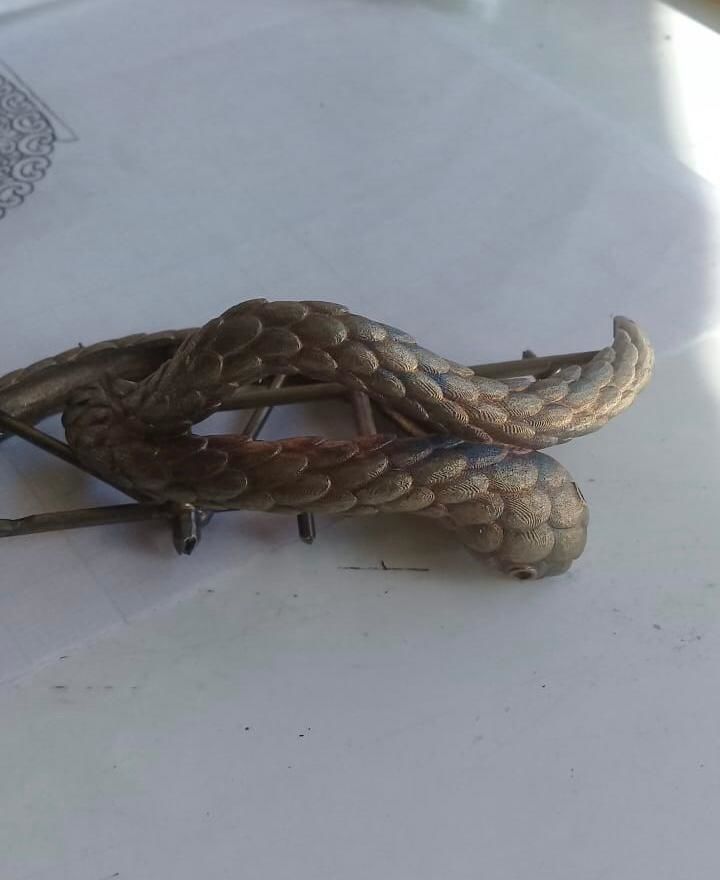 Viper Snake Bracelet Bangle 3D print model 3D print model_8