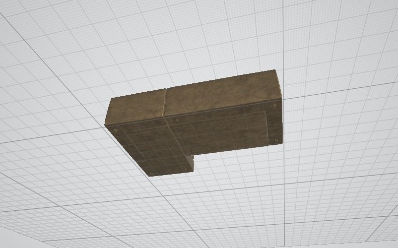 Sofa 1 couch 3D model_8