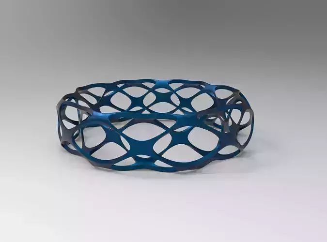 Braslet ring with intricate design