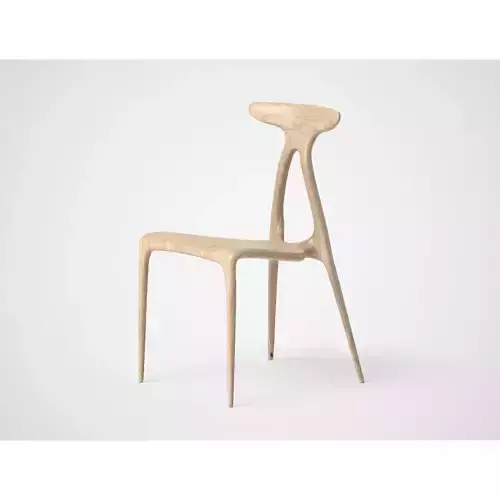 Alpha Dining Chair oak finish