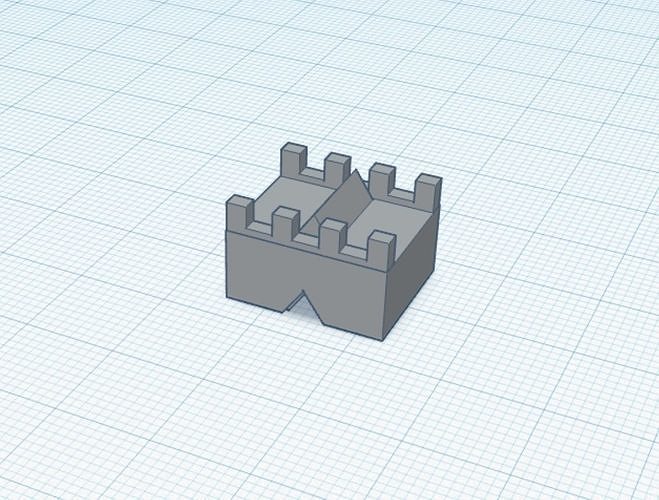 Carcassonne Castles Expansion  3D print model