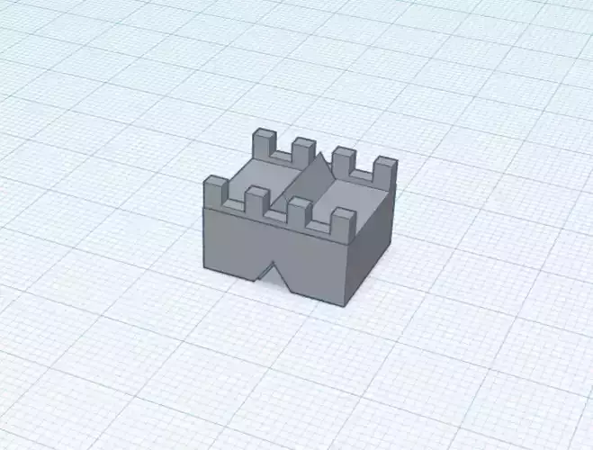 Carcassonne Castles Expansion  3D print model