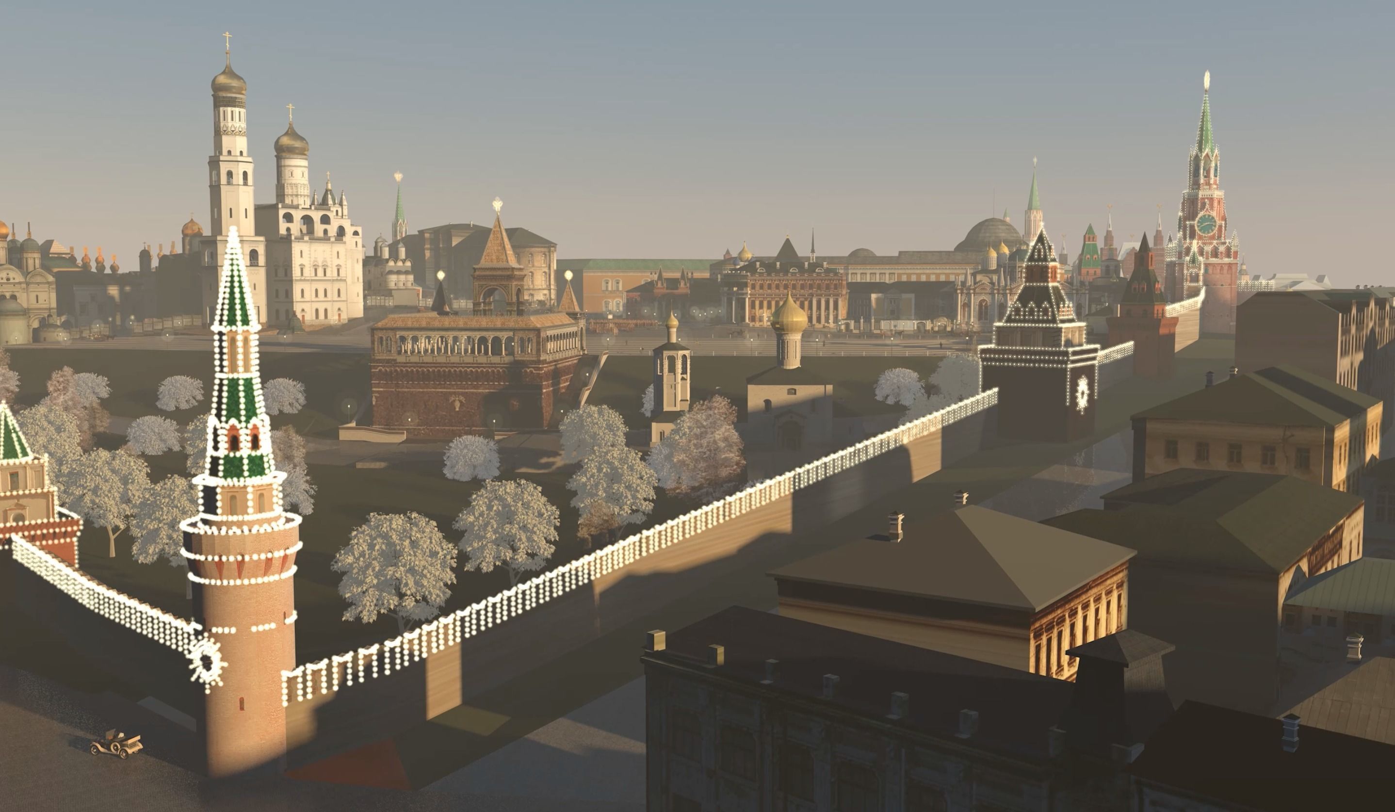 Kremlin 1916 Low-poly 3D model_12