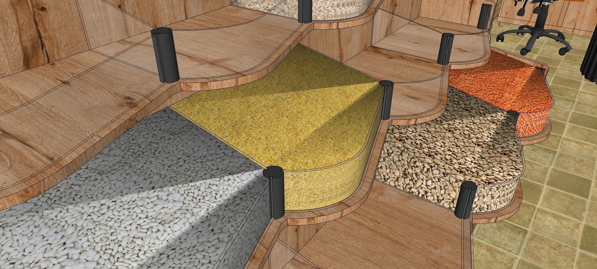 organic market 3D model_14