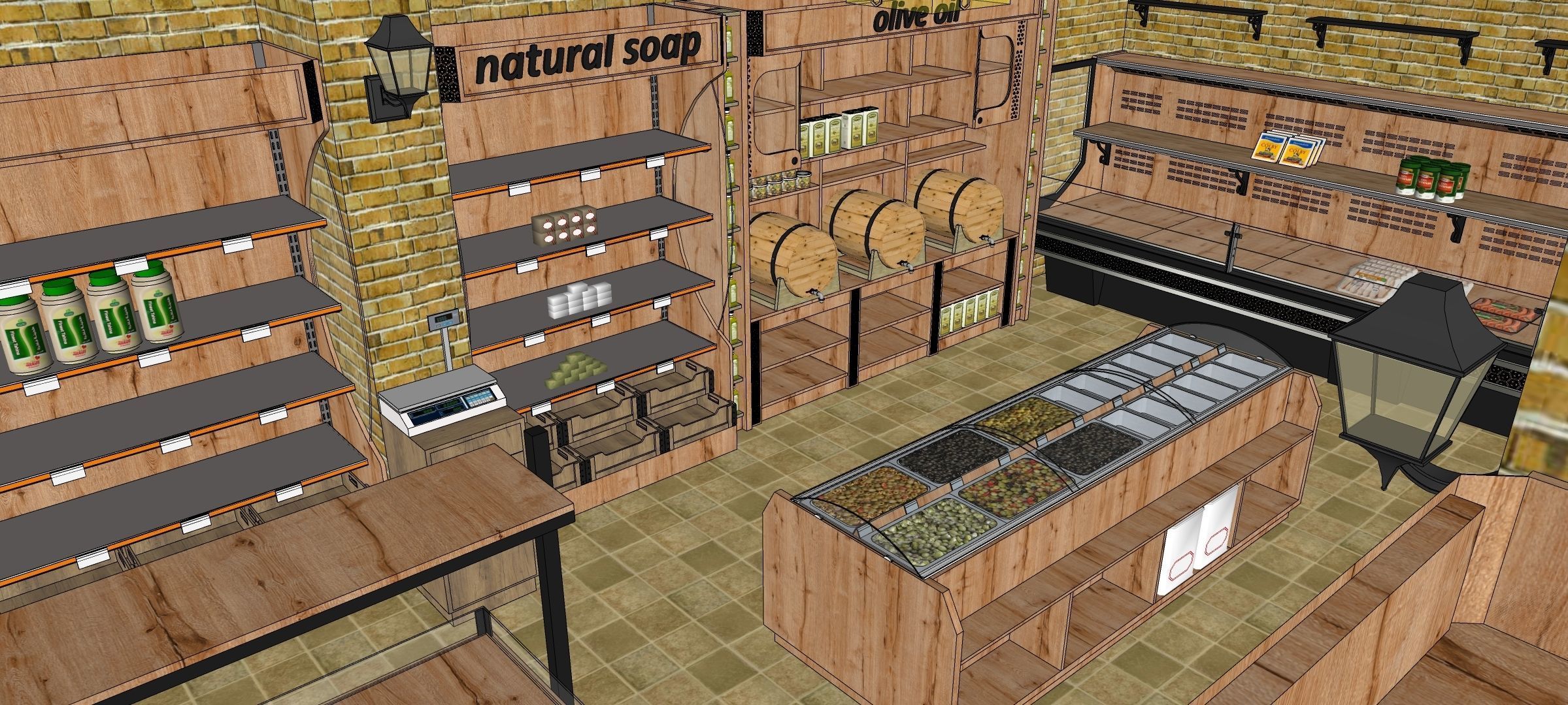 organic market 3D model_10