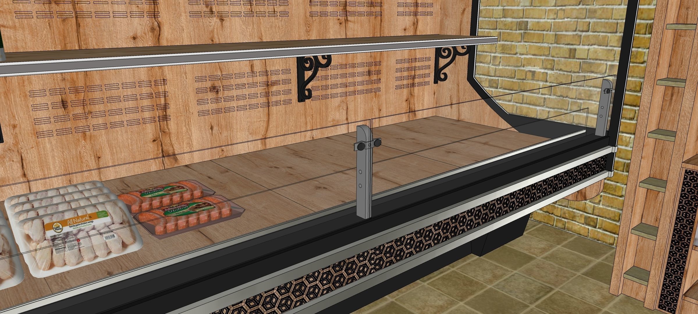 organic market 3D model_11