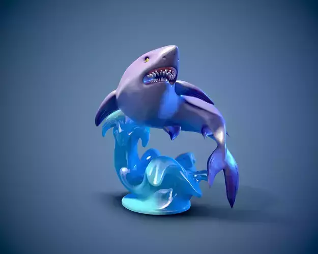  PRINTREADY SHARK 3D print model