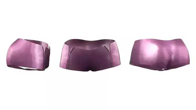 Biker Shorts With Zips