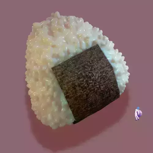 Onigiri Ball 3D model
