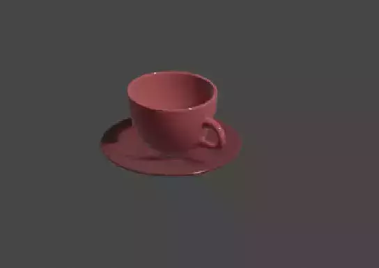 pink coffee cup blender file