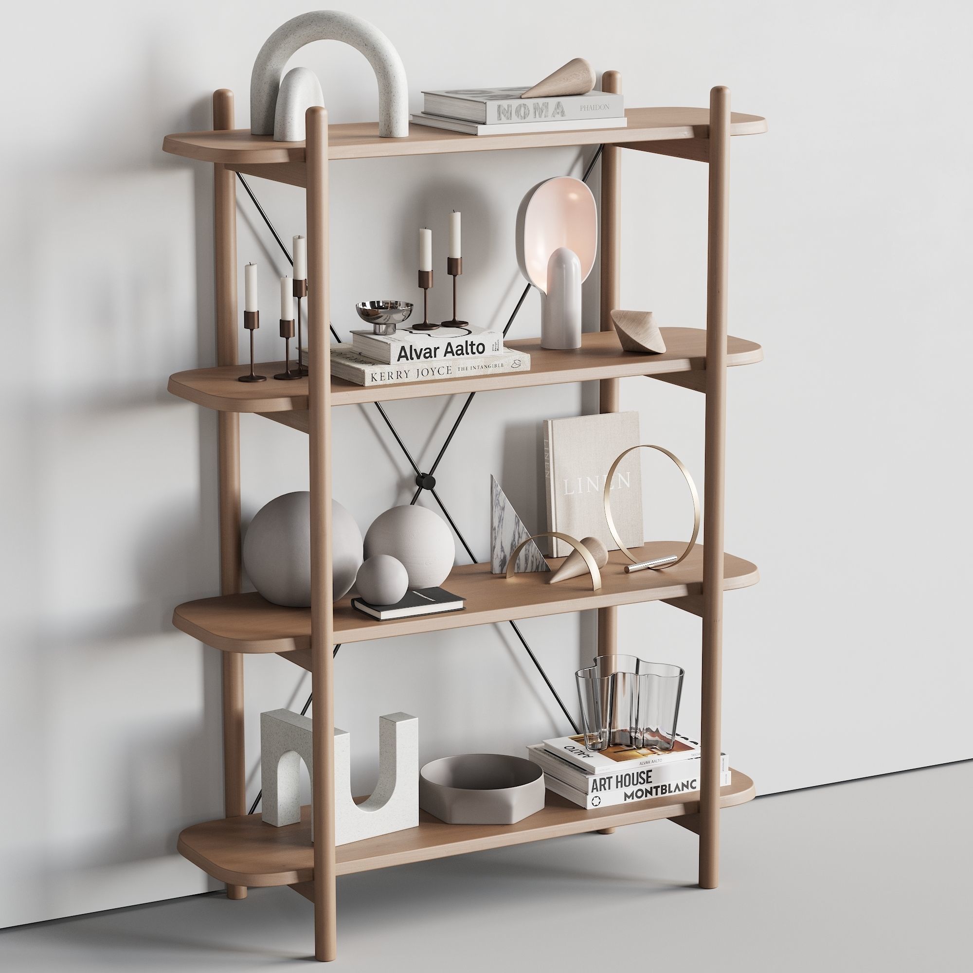 085 BROSA Dominic Narrow Bookshelf 00 3D model_4