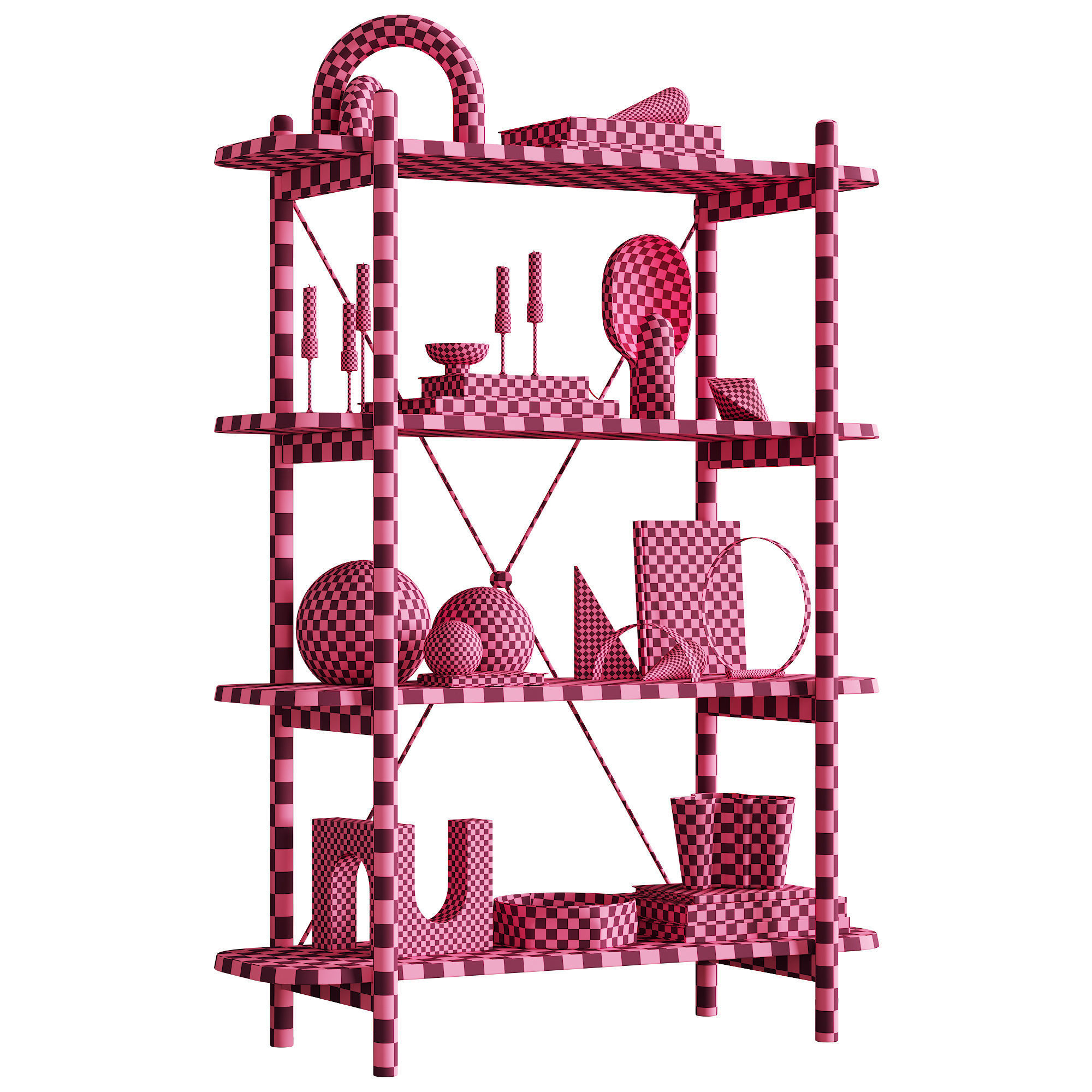 085 BROSA Dominic Narrow Bookshelf 00 3D model_22