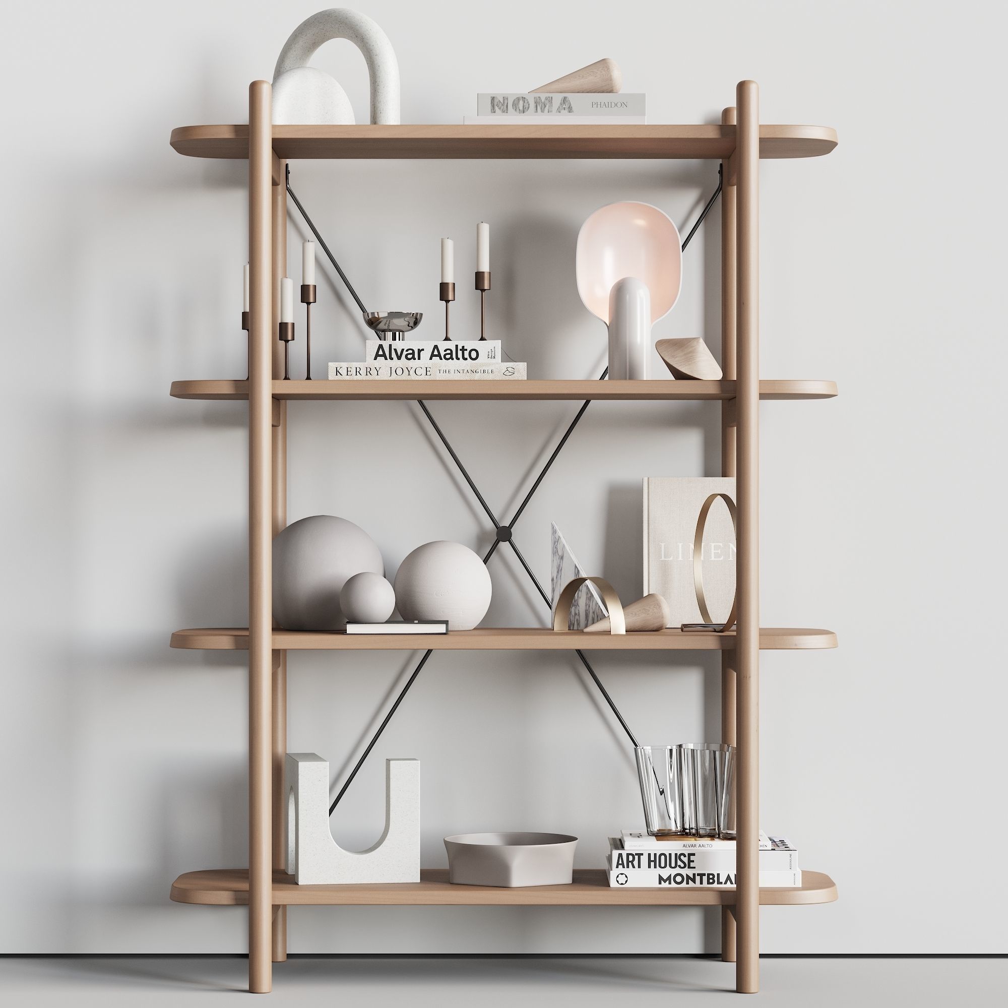 085 BROSA Dominic Narrow Bookshelf 00 3D model_8