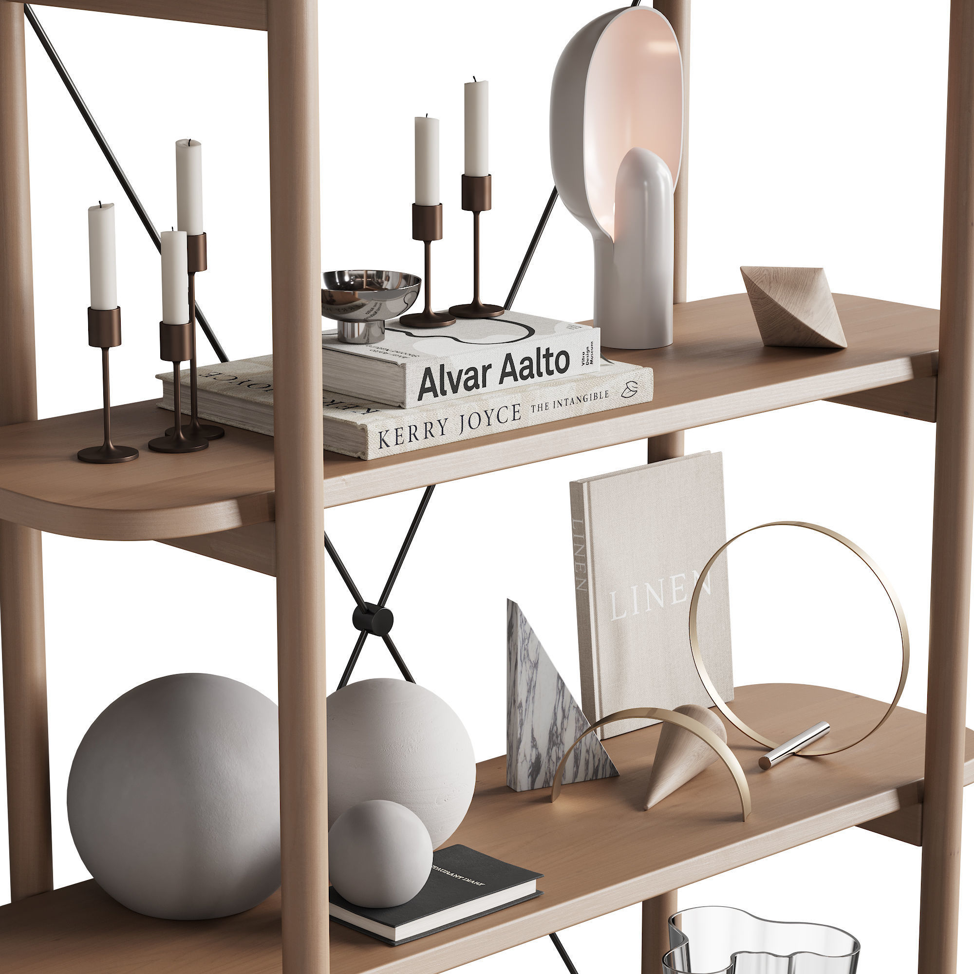 085 BROSA Dominic Narrow Bookshelf 00 3D model_9