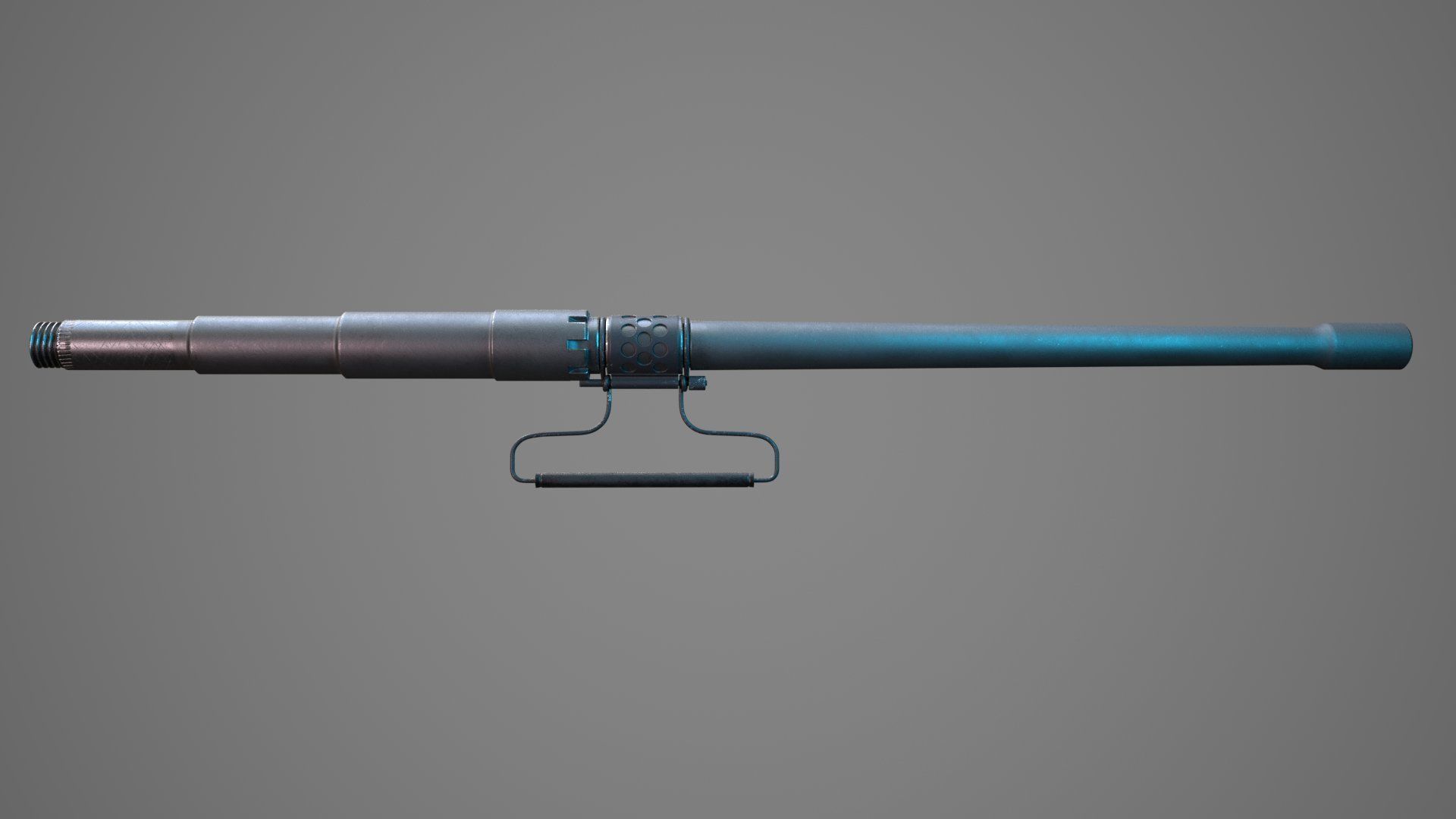 M2 Browning 50 CAL Machine Gun HQ 3D model_16