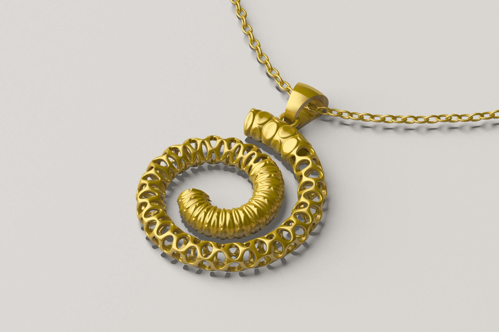 Pendant 074 3D print model_8