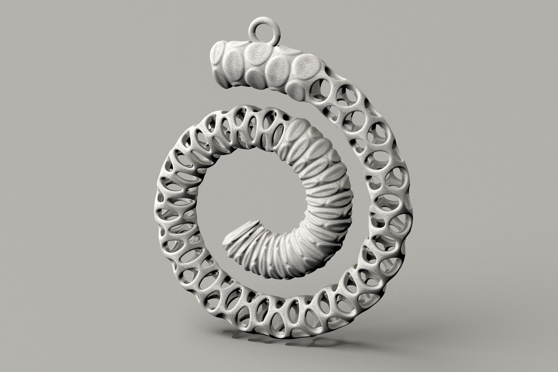 Pendant 074 3D print model_5