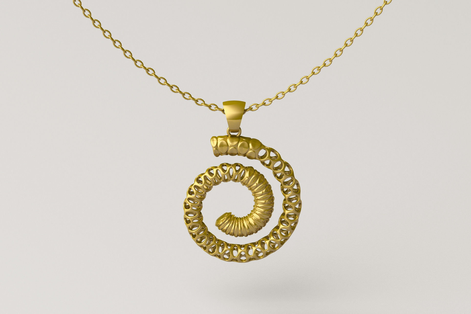 Pendant 074 3D print model_1