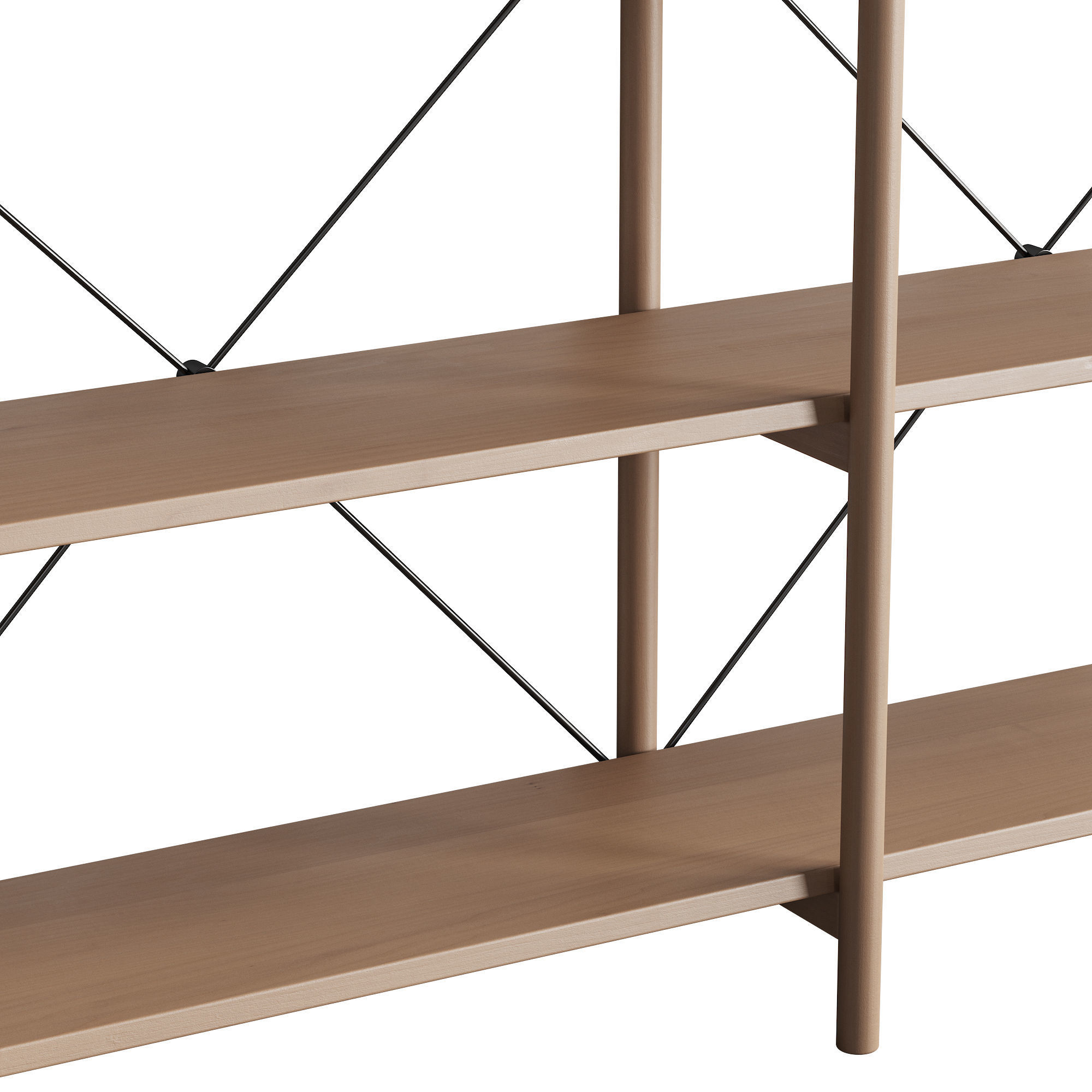 087 BROSA Dominic Narrow AND Wide Bookshelfs 00 3D model_8