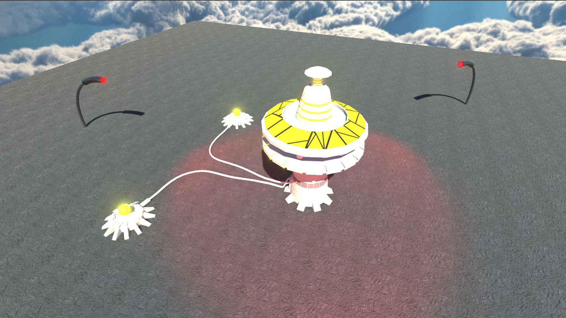 Sci-Fi Building 5 Low-poly 3D model_2