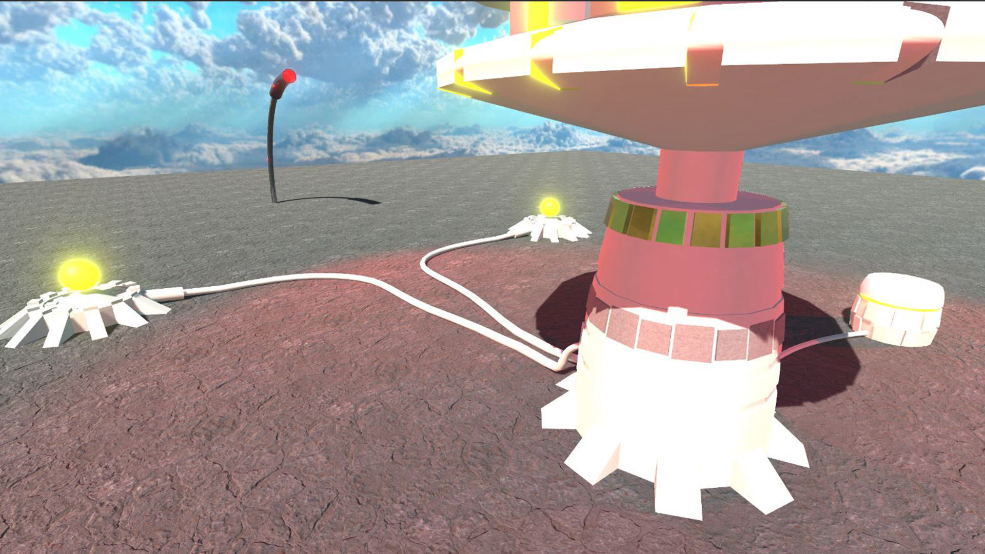 Sci-Fi Building 5 Low-poly 3D model_3