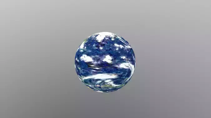 Low Poly Planet stone