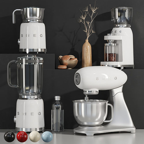 kitchen appliance-smeg2 3D model