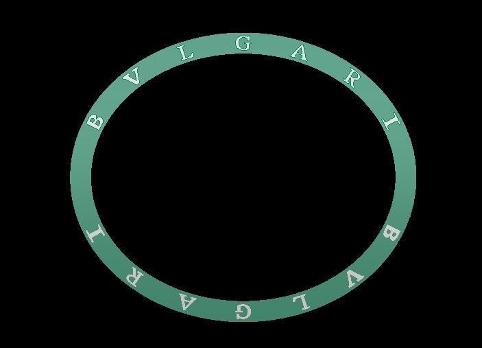 gents breslet 3D print model_1