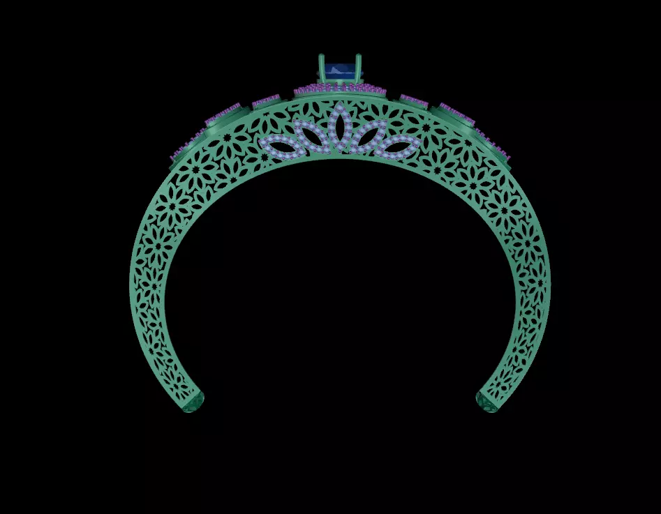 jali breslet 3D model_0