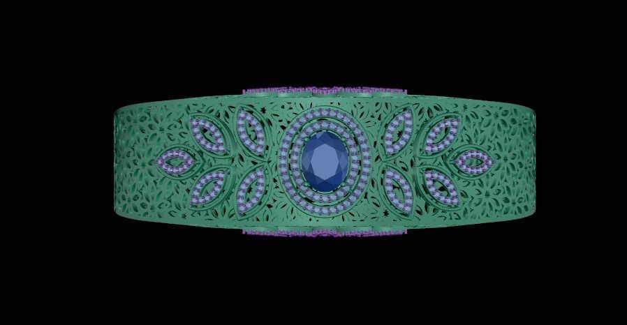 jali breslet 3D model_6